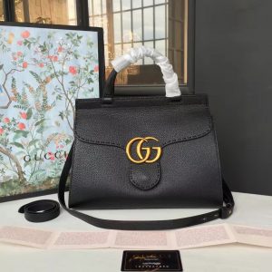 Replica Gucci GG Marmont Leather Tote bagDesigner Discreet