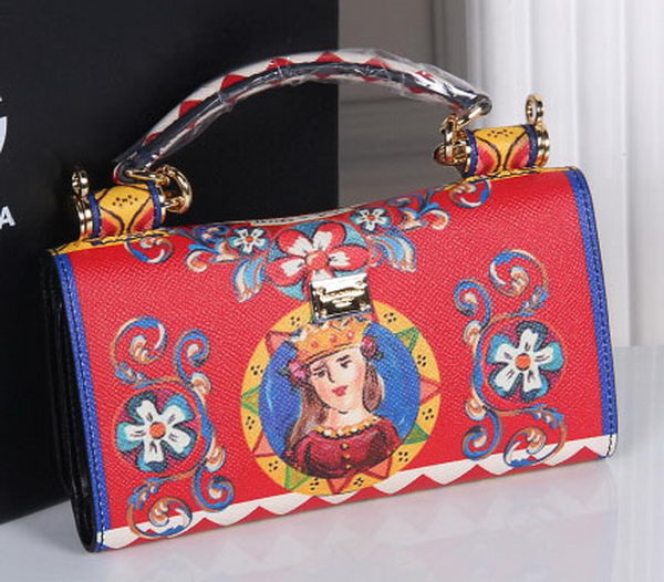 Replica Dolce & Gabbana Calfskin Leather Shoulder Bag DG13205C Dolce & Gabbana Calfskin Leather Shoulder Bag DG13205C