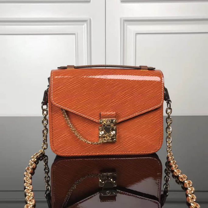 Replica LV Shoulder Bags M54991 17 POCHETTE METIS MINI Patent Leather On Chain Messenger Bag