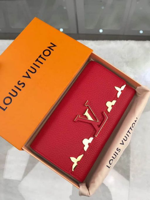 Replica LV Wallets M64553 Taurillon CAPUCINES