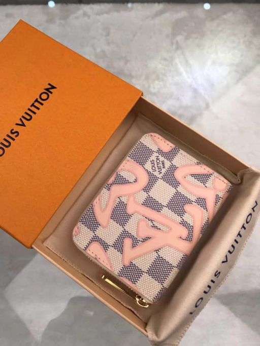 Replica LV Wallets N60098 Damier Azur Zip