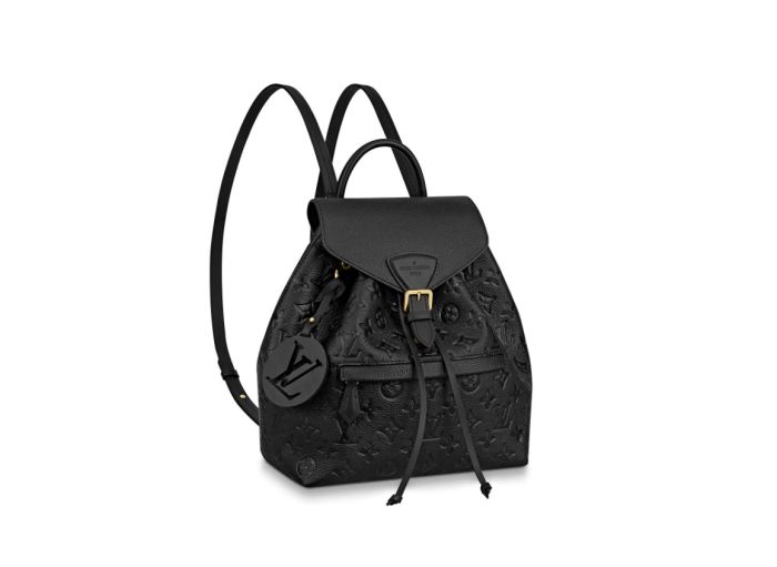 Replica LV M45205 Embossed Leather Montsouris Backpack Bags