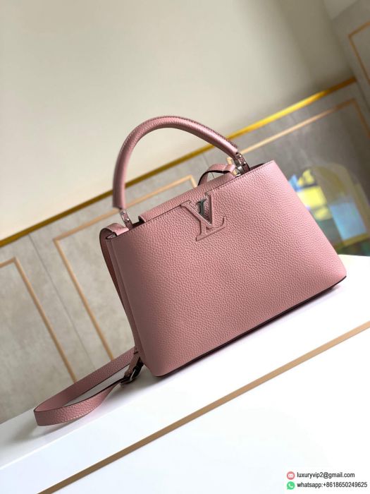 Replica LV CAPUCINES PM Small M42259 Pink Tote Bags