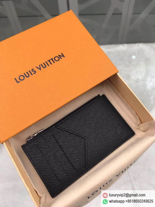 Replica LV M62914 Black Card Holders