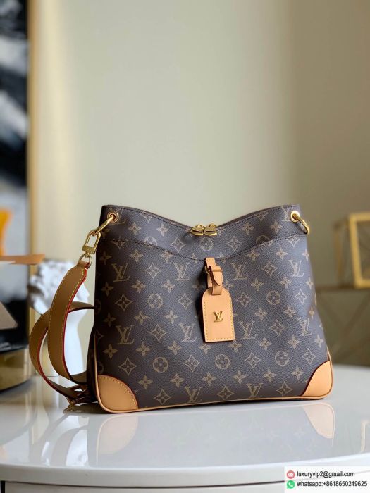 Replica LV Odeon MM Monogram in Brown Handbags M45355 Shoulder Bags