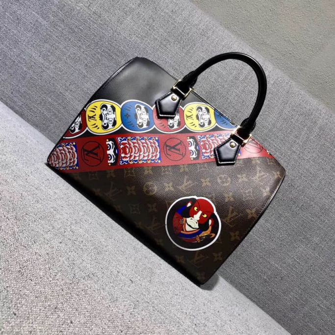 Replica LV Tote Bags M43505 Monogram Epi Speedy