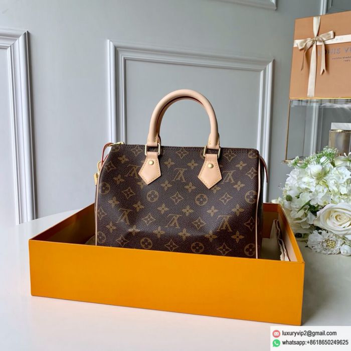 Replica LV Speedy 25 Monogram in Brown Handbags M41109 Tote Bags
