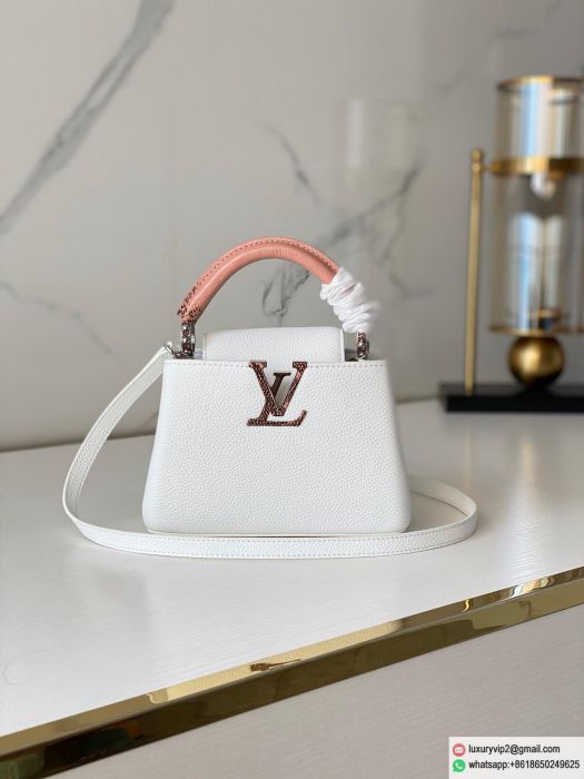 Replica LV mini Capucines Pink M48865 Tote Bags
