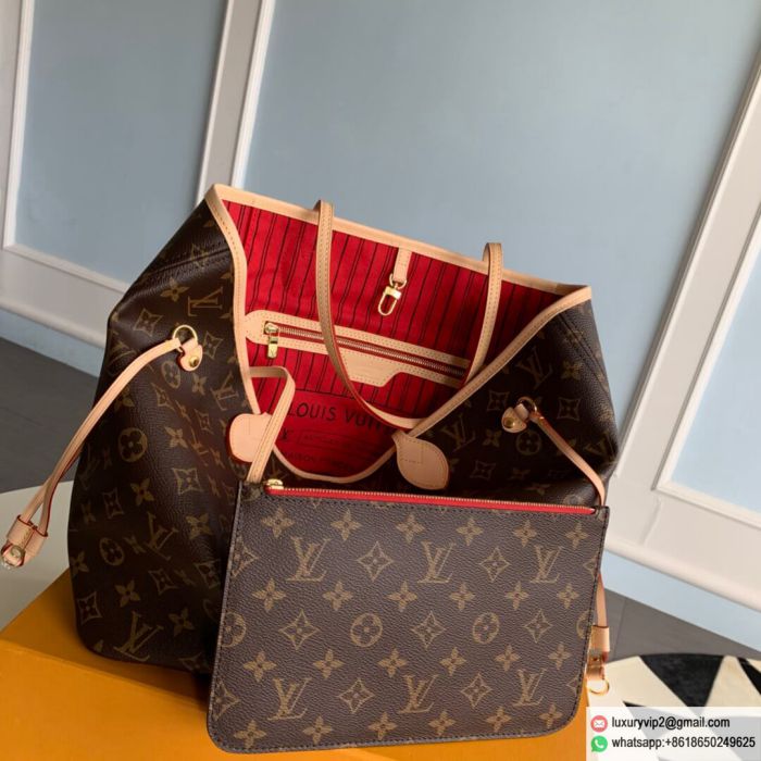 Replica LV Neverfull MM medium M41177 Shopping Bags