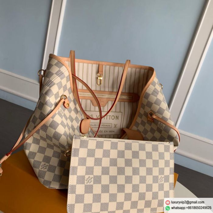 Replica LV Neverfull MM medium N41361 Shopping Bags