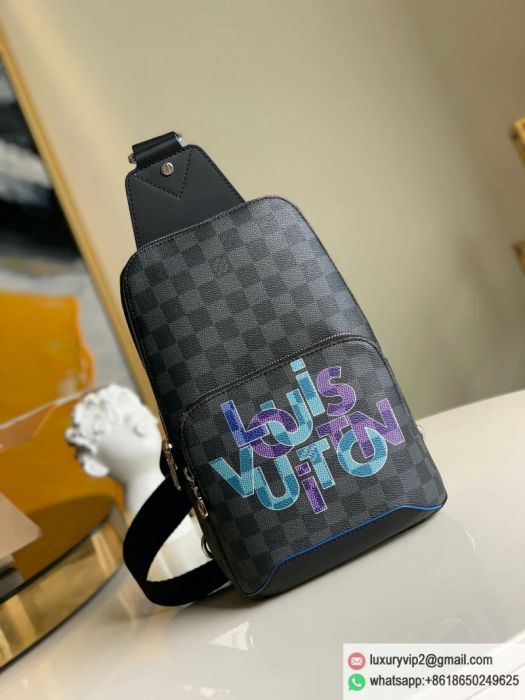 Replica LV N40275 Avenue 2020 blue Fanny Packs