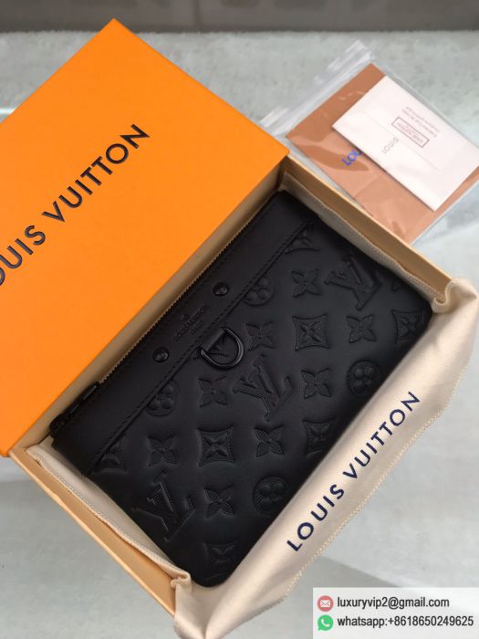 Replica LV Leather Embossed Small M44335 Clutch Bags
