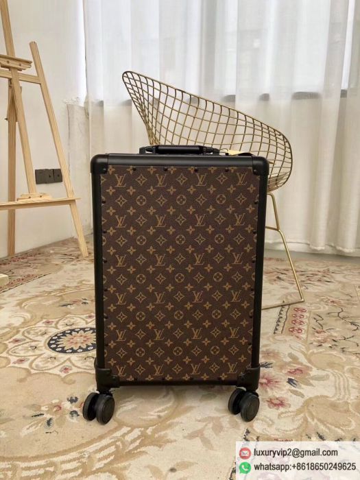 Replica LV PVC Rolling Luggage
