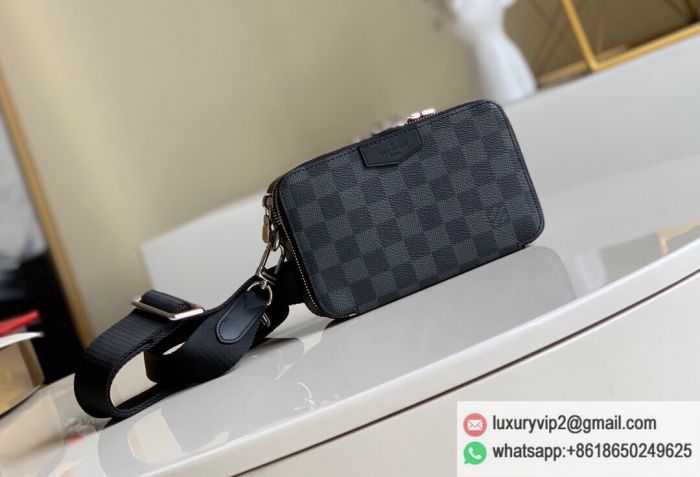 Replica LV N60418 Alpha Wearable Camera Crossbody Shoulder Bags