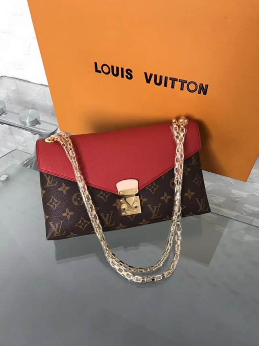 Replica LV Shoulder Bags Monogram Pallas Chain M41201