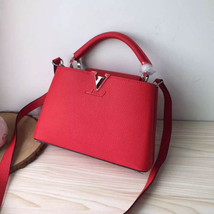 Replica LV Shoulder Bags M94517 Capucines BB Patent Leather