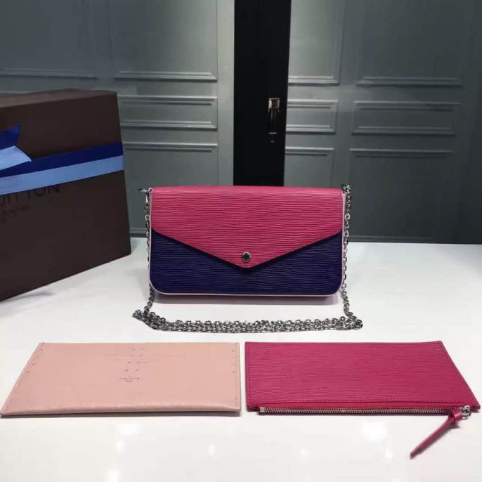 Replica LV Shoulder Bags M61753 Felicie Epi