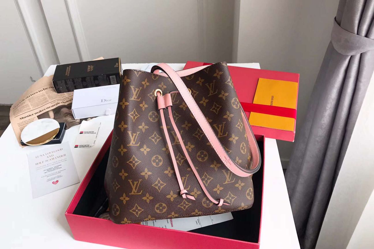 Replica LV Bucket Bags NEONOEM44022