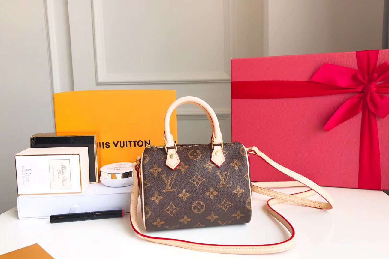 Replica LV Shoulder Bags NANO SPEEDY M61252