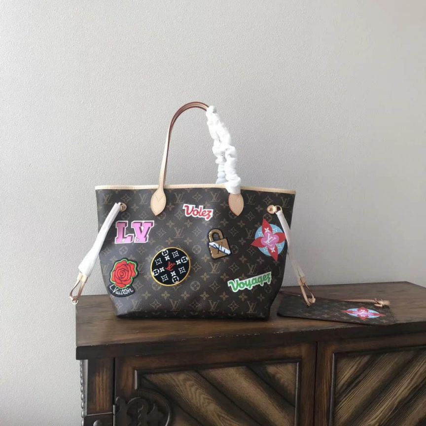 Replica LV Shopping Bags 18 Neverfull M43988