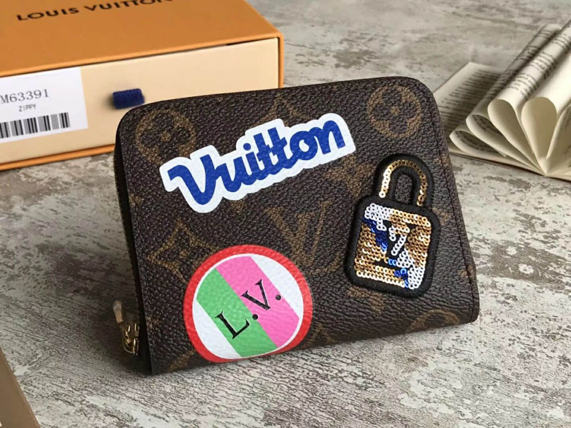 Replica LV Wallets Zip M63391