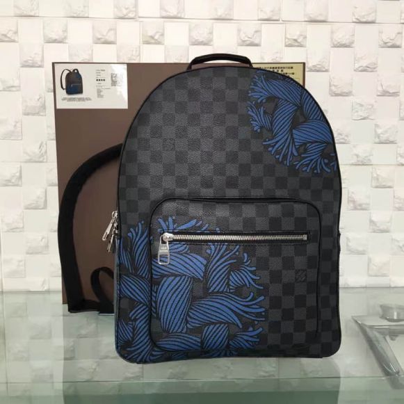 Replica LV Josh Men Damier Graphite Canvas N41712 Backpack Bags