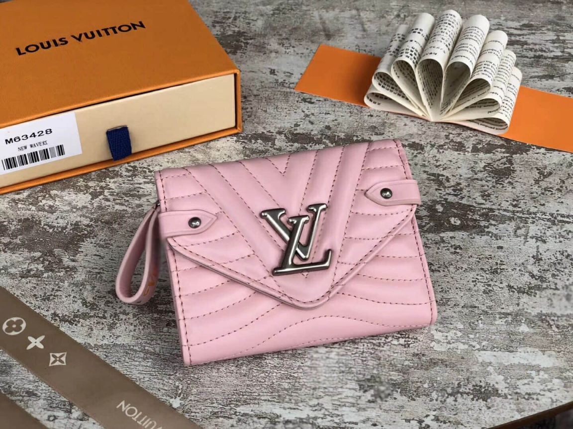 Replica LV Wallets 18 new wave M63730
