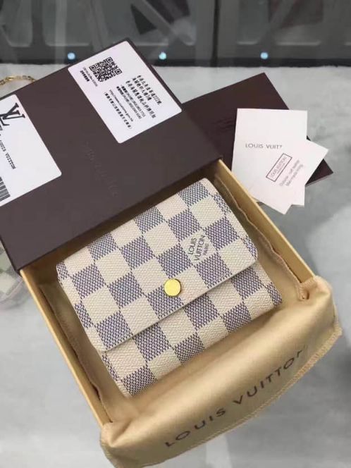 Replica LV Wallets N63241 Anais Damier Azur
