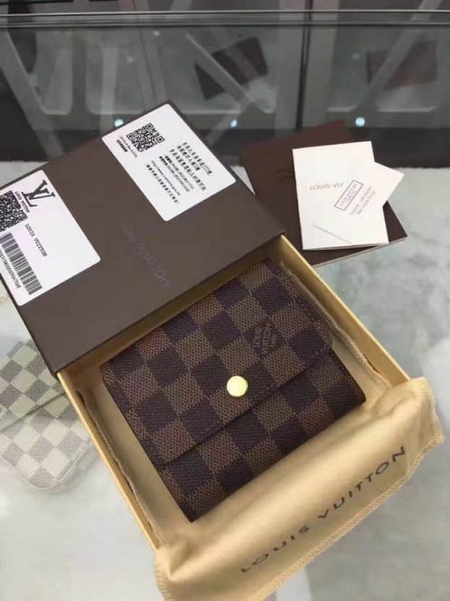 Replica LV Wallets N63242 Anais Damier Ebene