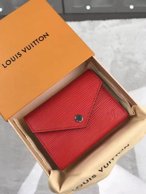 Replica LV Wallets M6217 2 Victorine Epi Tri Fold