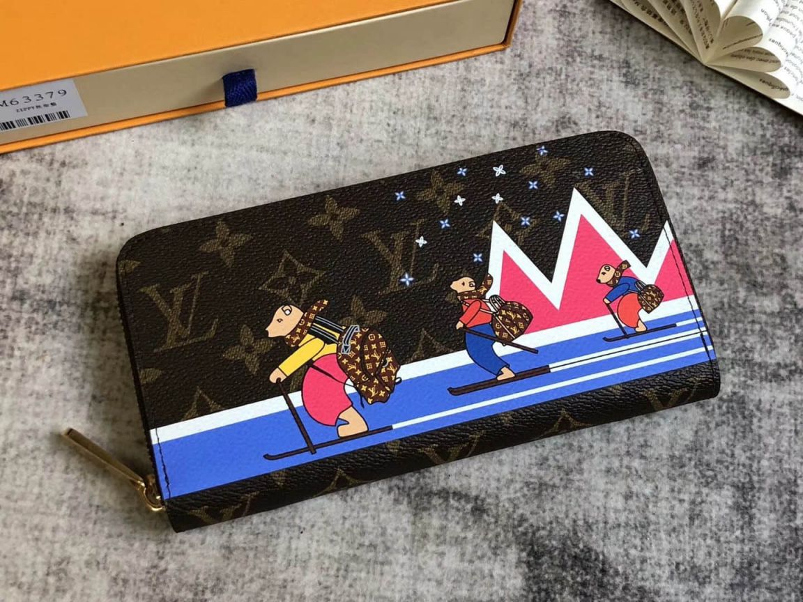 Replica LV Wallets 18 Zip M63379