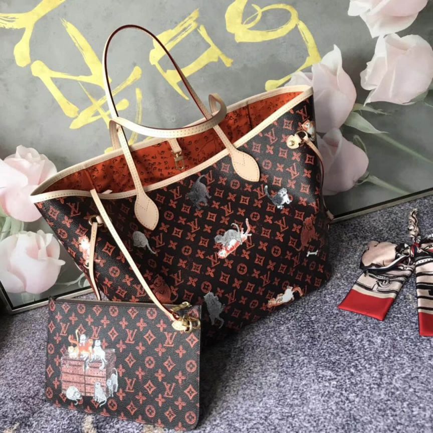 Replica LV Shopping Bags 19 NEVERFULL M44441