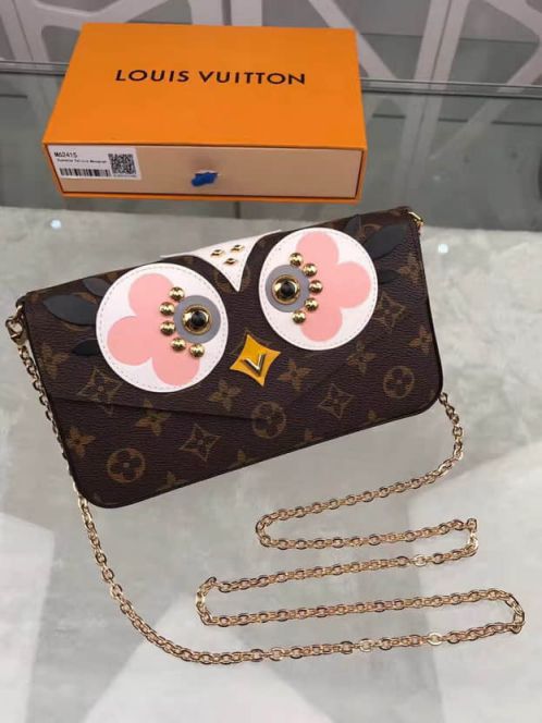 Replica LV Shoulder Bags M62415 Pochette Felicie Monogram On Chain