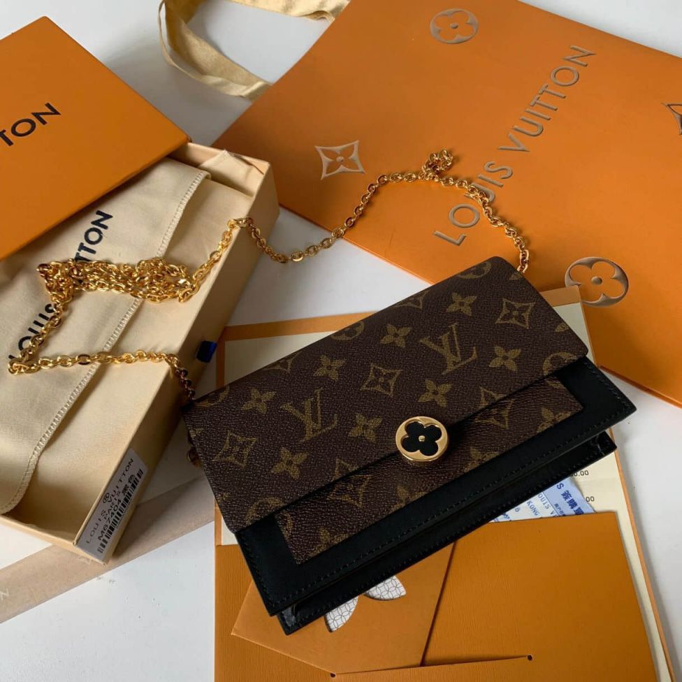Replica LV Shoulder Bags FLORE 19 woc On Chain