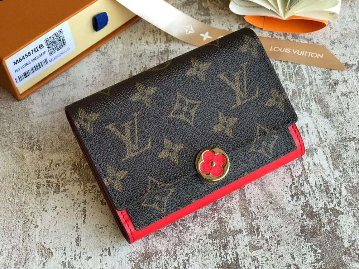 Replica LV Wallets Flore M64587