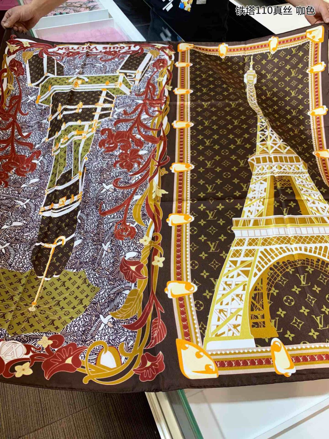 Replica 2019 LV 110 Silk Square Women Scarves