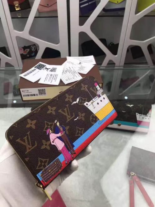 Replica LV Wallets M62135 Monogram Zip