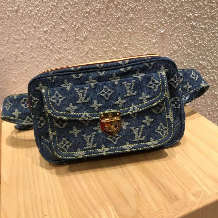 Replica LV Limited Edition Denim Waist Bags