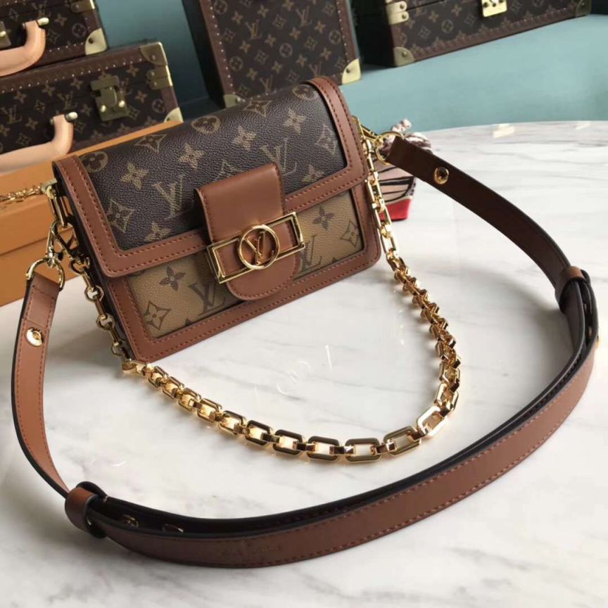 Replica LV Shoulder Bags Mini Dauphine Messenger Bag M44580