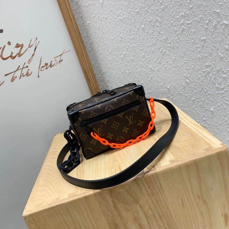 Replica LV 2019 MINI SOFT TRUNK Chain M44480 Shoulder Bags