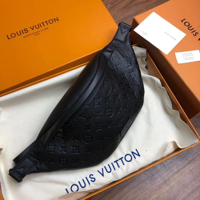Replica LV M44388 Black Discovery Waist Bags