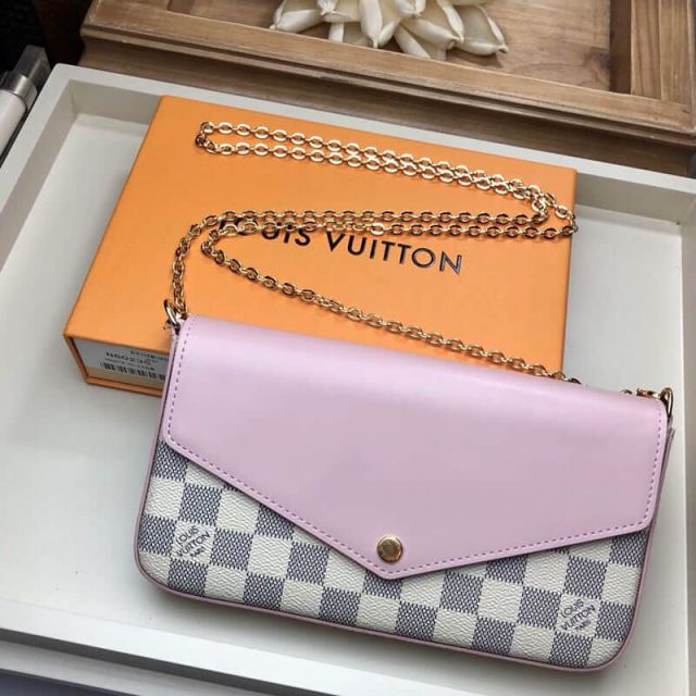 Replica LV Shoulder Bags N60235 POCHETTE FeLICIE On Chain