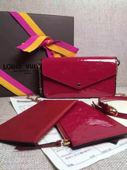 Replica LV Shoulder Bags POCHETTE FELICIE Epi On Chain M61293