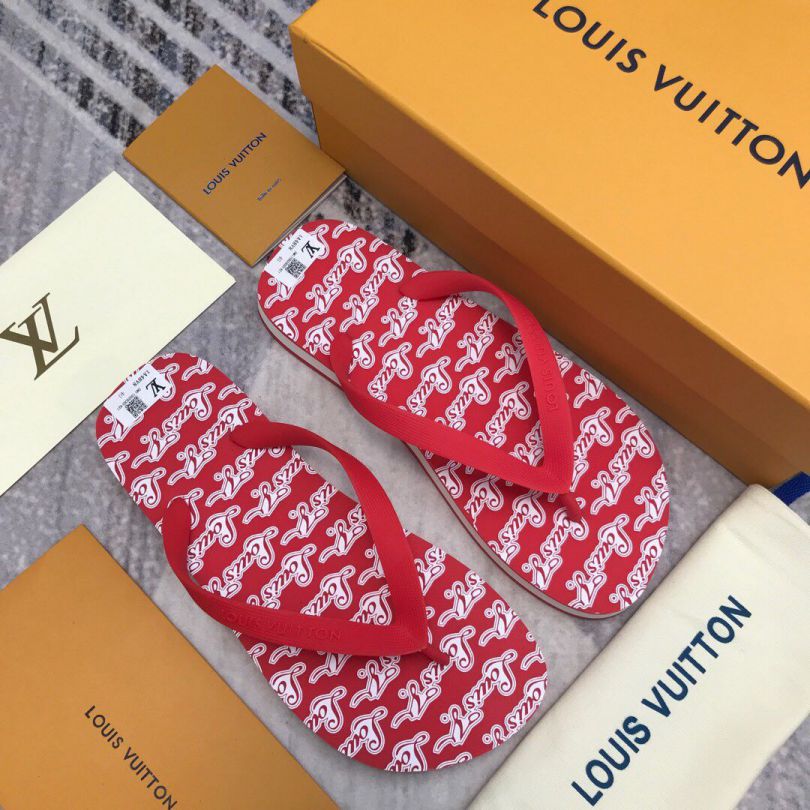 Replica 2019 LV MOLITOR Men Slippers