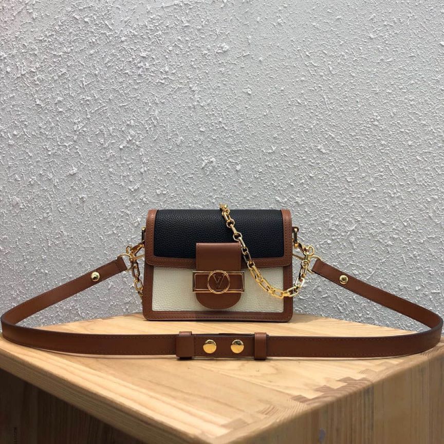 Replica LV Shoulder Bags 19 Mini Dauphine Crossbody Messenger Bag M55073