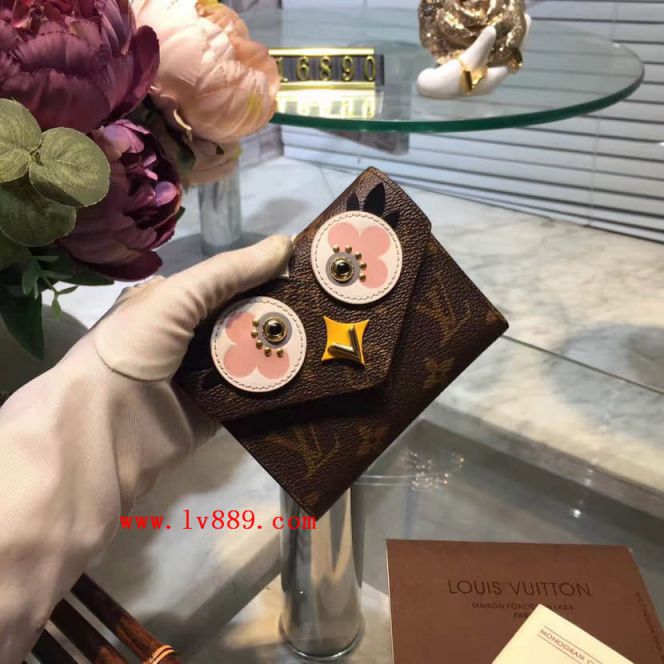 Replica LV Wallets M60661 Victorine Monogram Tri Fold