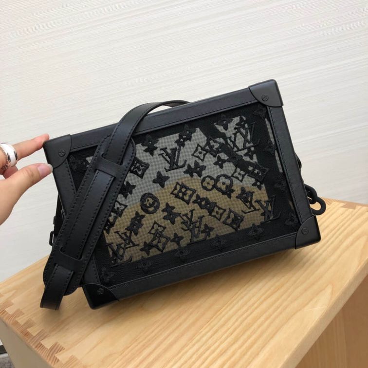 Replica LV M53964 19 Limited Edition SOFT TRUNK Lace Messenger Bags Women Shoulder Bags