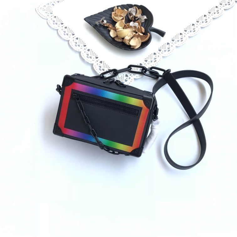 Replica LV M30351 MINI SOFT TRUNK Chain Crossbody Men Shoulder Bags