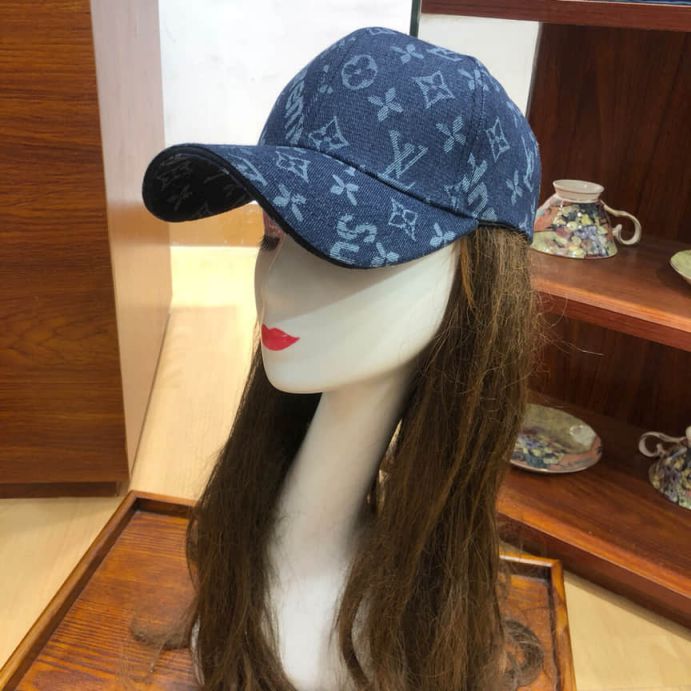 Replica LV x Supreme Denium Unisex Hats