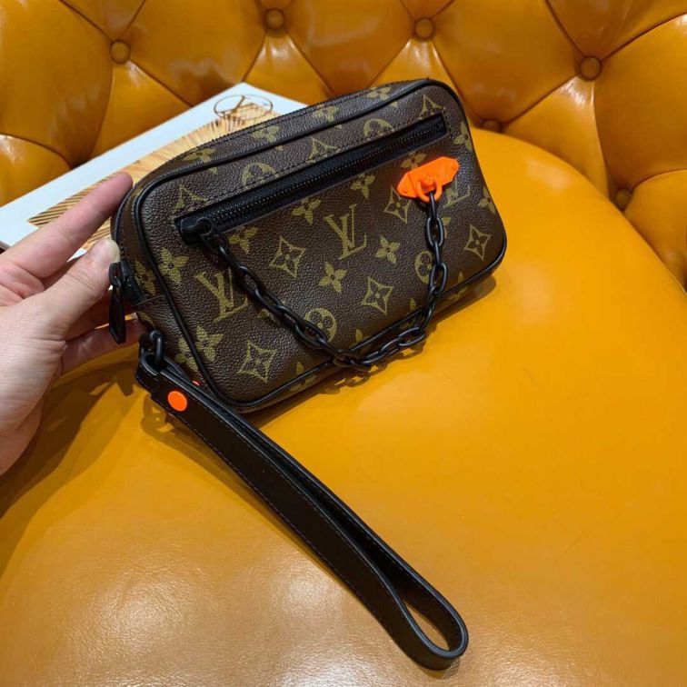 Replica LV 2018FW Virgil Abhol Chain M44458 Men Clutch Bags